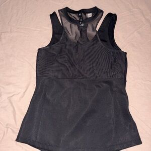 Adidas Black Mesh Tank Top